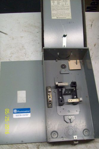 ITE PUSHMATIC 3R RAINTIGHT CIRCUIT BREAKER LOAD CENTER ENCLOSURE