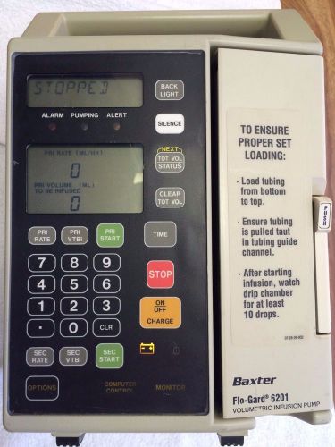 Baxter 6201 Infusion Pump