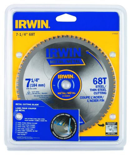 NEW IRWIN 4935560 - 68T - 7-1/4&#034; METAL BLADE