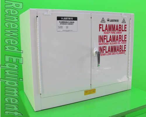 Justrite sf25838v flammable liquid storage cabinet 11 gal for sale