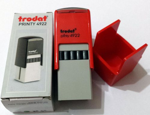 Trodat printy 4922 with bottom cover custom make text &amp; logo stamp 19x19mm for sale