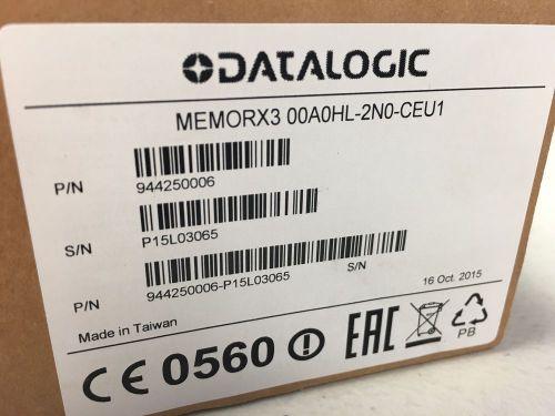 Datalogic MEMOR X3 Mobile Computer 806MHz 256MB/512MB 802.11a/b/g/n BT 944250006