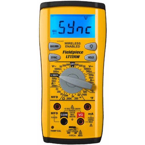 Fieldpiece LT17AW Digital Multimeter w/wireless transmitter,