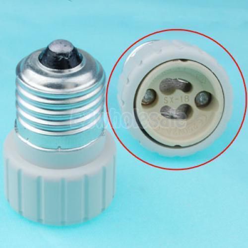 E27 to gu10 led cfl lighting lamp bulb socket adapter converter home office for sale