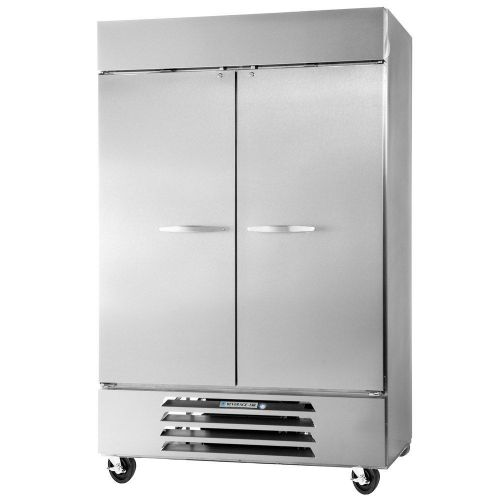 BEVERAGE-AIR 49CF TWO SOLID DOOR S/S REACH-IN FREEZER - FB49-1S