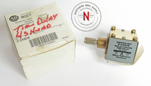 ALLEN BRADLEY BULLETIN 802T Z-24808 LIMIT SWITCH OPERATING HEAD, TIME DLEAY