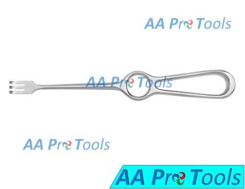 AA Pro: Volkman Retractor 3 Prong Sharp 8.5&#034;Surgical Instrument Stainless Steel