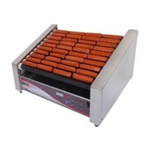 APW Wyott HRSDI-31S HotRod® Slanted Digital Hot Dog Grill Roller-Type...