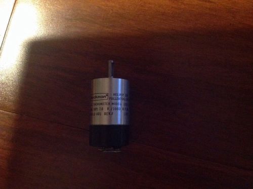 Beckman Tachometer Model 1150-14-1 1000Rpm 7 Volt