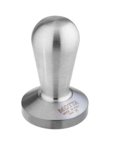 MOTTA 621 Professional Barista Flat Base Coffee Tamper, 58mm, Aluminum Handle