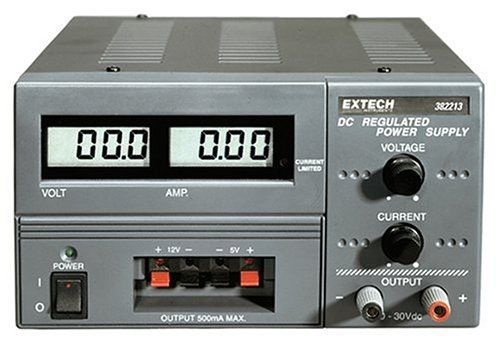 Extech 382213 Digital Triple Output DC Power Supply