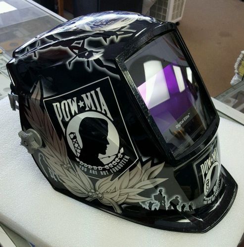 Miller 260127 POW MIA Not Forgotten Digital Elite Auto Darkening Welding Helme