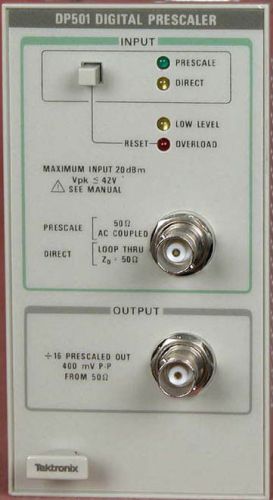 Tektronix DP501 Digital Prescaler