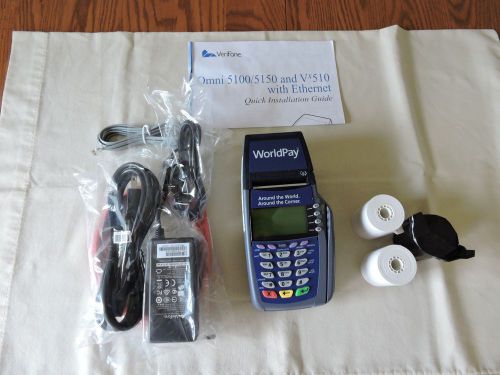 Verifone Vx510 Omni 5100 Credit Card Machine