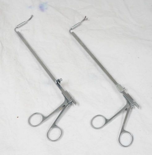 2 Storz 28020G Hertel Kidney Stone Forceps (5C) !   K717