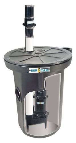 Burcam 18&#034; X 30&#034; SEWAGE SYSTEM 4/10CV 115V 400419T