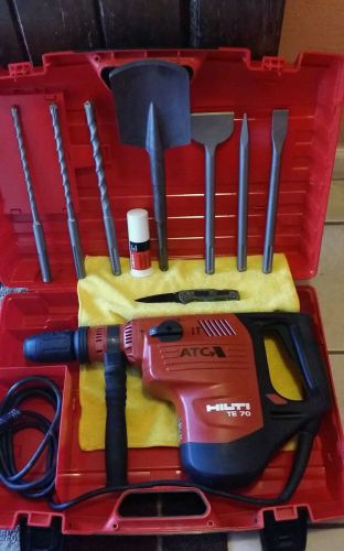 HILTI TE 70 ATC COMBIHAMMER-EXCELLENT CONDITION-LOADED-LOOK-MADE N LIECHTENSTEIN