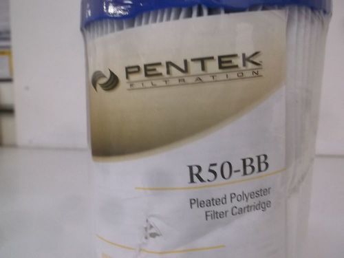 PENTEK R50-BB PLEATED POLYESTER FILTER CARTRIDGE *ORIGINAL PACKAGE*