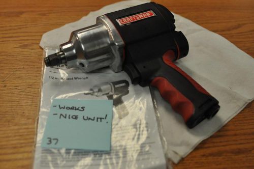 CRAFTSMAN 1/2&#034; IMPACT WRENCH 16882 400ft-lbs Max Torque NOB FAST SHIP! 37 B1-1