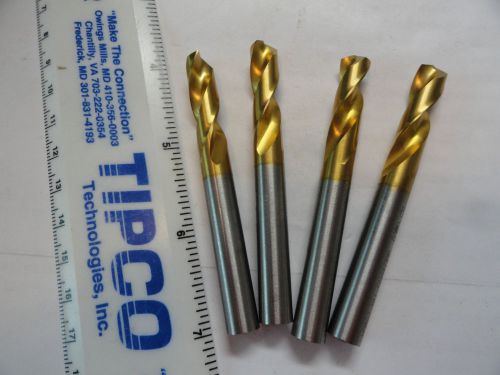 Guhring 8.5MM (0.3346&#034;) TiN Coated Screw Machine Drill Bits, 9055200085000