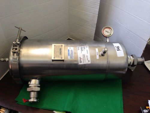 New balston acv-0735-371h vacuum pump exhaust filter for hazardous/corrosive app for sale