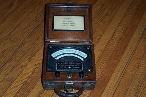 VINTAGE WM. H. BRISTOL ELECTRIC PYROMETER