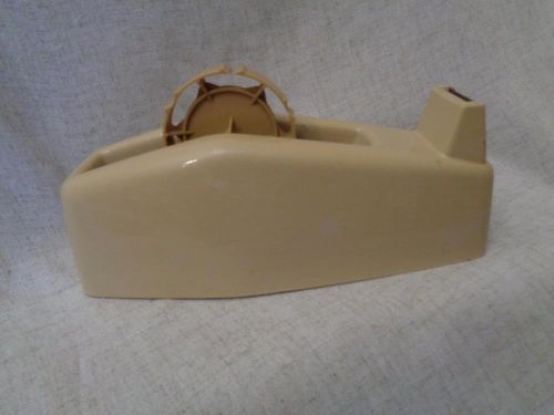 Scotch Brand C-23 Heavy Duty tape dispenser 3&#034; core tan