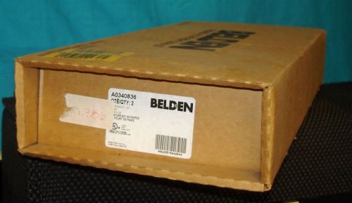 Set of 2 Belden Nordx A0340836 Mount BIX 300 Pairs QCBIX1A NORDX/CDT ~New~