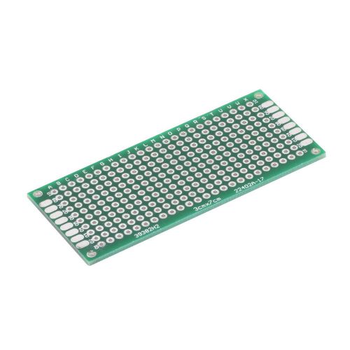 Double Side Prototype PCB Tinned Universal Breadboard 3x7cm 30mmx70mm  B2