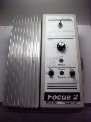 Emerson focus 2 2450-8001 3-5hp 240vac dc drive tested!! for sale