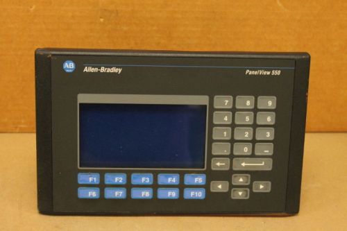 ALLEN-BRADLEY 2711-K5A1 SER. F REV. F FRN. 3.16 PANELVIEW 550