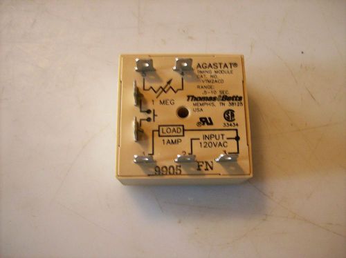 AGASTAT TIMING MODULE VTM2ACD RANGE .5-10 SEC.