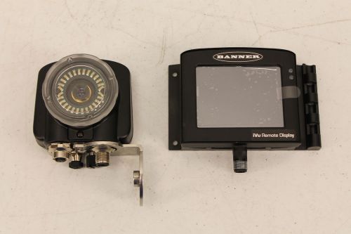 Banner IVUPRGR16 Sensor and RDM35 Display New No Box