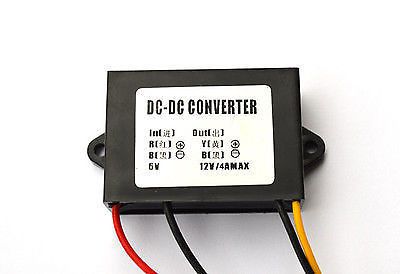 Industry Grade DC 6V To DC 12V 4A Step-Up Converter