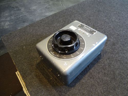 General Radio Variac W20M 20A Autotransformer 0-140vac