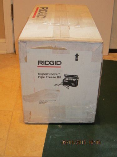 Ridgid 68967 sf-2500 super freeze pipe freezing kit- brand new sealed free ship! for sale