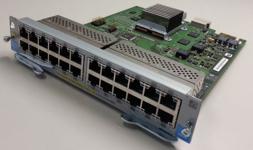HP J9307A 24-Port 10/100/1000 PoE  Gigabit Ethernet Switching Module