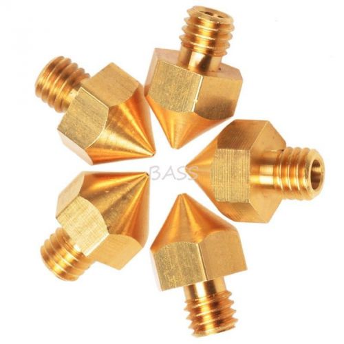 1PCS 3D Printer 0.3mm Extruder Brass Nozzle Print Head for Ultimaker 3.0 mm