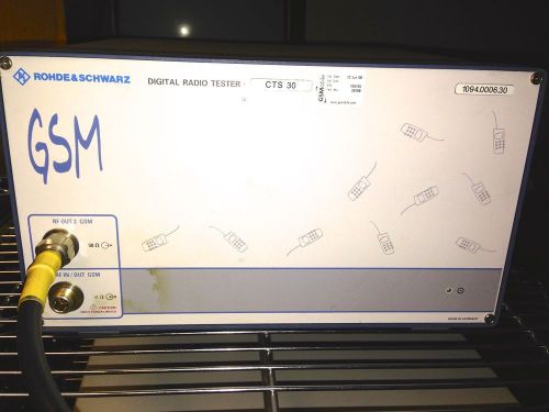 ROHDE&amp;SCHWARZ DIGITAL RADIO TESTER CTS30