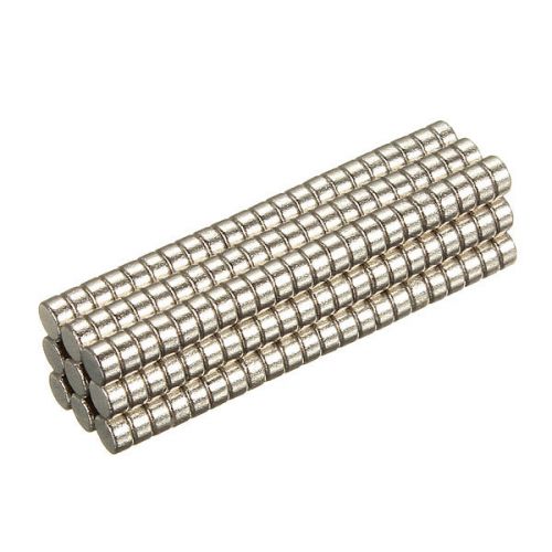 200pcs 2x1mm Disc Rare Earth Neodymium Super Strong Magnets N35 Craft Model