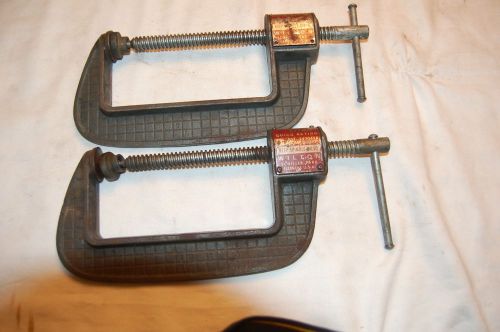 Pair of Wilton 6&#034; Rapid-Titan C-Clamps