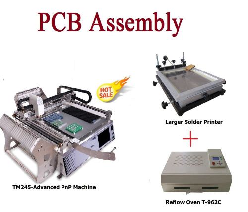 Neoden cheap,stable,SMT PCB assembly machine TM245P, production line