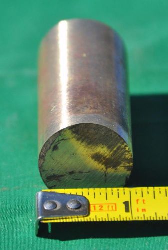 Brass Bar 1&#034; diameter 2 1/4&#034; long