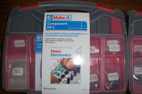 BRAND NEW RADIO SHACK MAKE: IT ELECTRONIC COMPONENT KIT 1 $110+