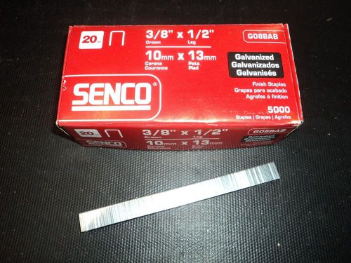 Senco g08bab staples 1/2 length g series for sale