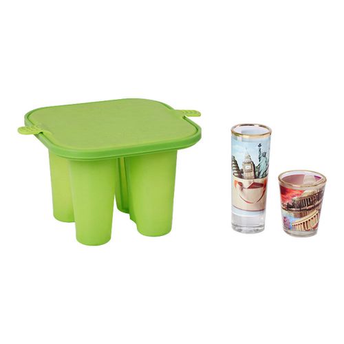 3D Sublimation Silicone Mug Mold Clamps for Short Glass Wine Bottle