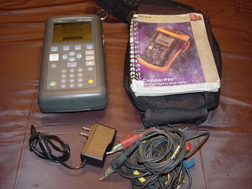 Fluke Networks 990DSL CopperPro EXCELLENT CONDITION, MANUAL , CASE, CHARGER,