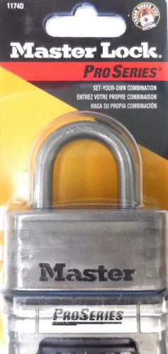 NEW: **MASTER LOCK** (PRO SERIES) COMBINATION PADLOCK