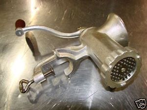 Commercial Grade #10 Hand Held Meat Grinder