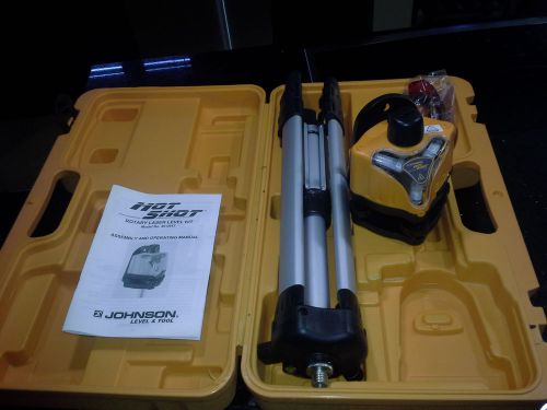 Johnson Hot Shot Rotary Laser level